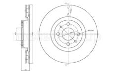 Brzdový kotouč CIFAM 800-298C