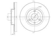 Brzdový kotouč CIFAM 800-334