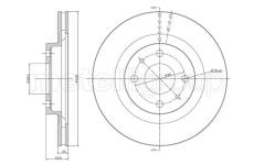 Brzdový kotouč CIFAM 800-411