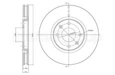 Brzdový kotouč CIFAM 800-454