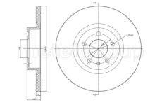 Brzdový kotouč CIFAM 800-472C