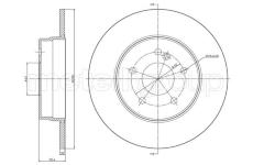 Brzdový kotouč CIFAM 800-485C