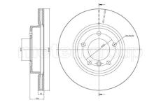 Brzdový kotouč CIFAM 800-515C