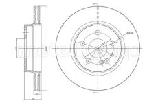 Brzdový kotouč CIFAM 800-521