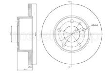 Brzdový kotouč CIFAM 800-572