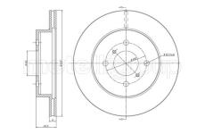 Brzdový kotouč CIFAM 800-586