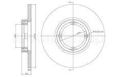 Brzdový kotouč CIFAM 800-597C