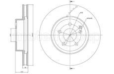 Brzdový kotouč CIFAM 800-602C