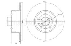 Brzdový kotouč CIFAM 800-607C