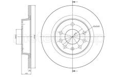 Brzdový kotouč CIFAM 800-609C