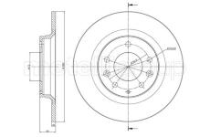 Brzdový kotouč CIFAM 800-622C