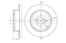 Brzdový kotouč CIFAM 800-635C