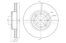 Brzdový kotouč CIFAM 800-641C
