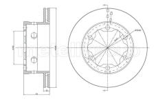 Brzdový kotouč CIFAM 800-645