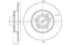 Brzdový kotouč CIFAM 800-657