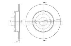 Brzdový kotouč CIFAM 800-658