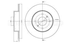 Brzdový kotouč CIFAM 800-672