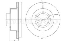 Brzdový kotouč CIFAM 800-679