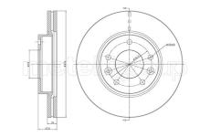 Brzdový kotouč CIFAM 800-694