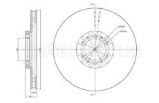 Brzdový kotouč CIFAM 800-709