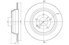 Brzdový kotouč CIFAM 800-712