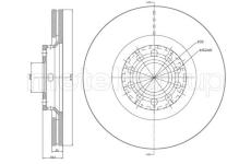 Brzdový kotouč CIFAM 800-726C
