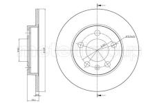 Brzdový kotouč CIFAM 800-742C