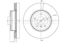 Brzdový kotouč CIFAM 800-752C