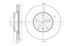 Brzdový kotouč CIFAM 800-773C