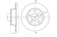 Brzdový kotouč CIFAM 800-774C