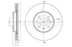 Brzdový kotouč CIFAM 800-825C
