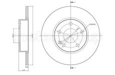 Brzdový kotouč CIFAM 800-830C