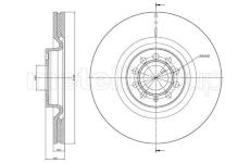 Brzdový kotouč CIFAM 800-851C