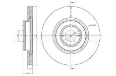 Brzdový kotouč CIFAM 800-854C
