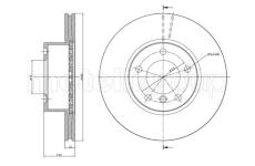 Brzdový kotouč CIFAM 800-870C