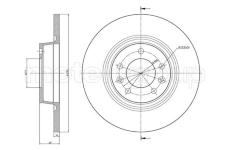 Brzdový kotouč CIFAM 800-888C