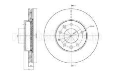 Brzdový kotouč CIFAM 800-901C