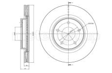 Brzdový kotouč CIFAM 800-902C