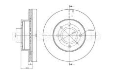 Brzdový kotouč CIFAM 800-905