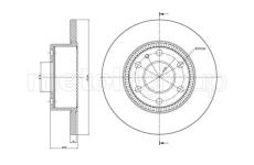 Brzdový kotouč CIFAM 800-910C