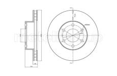 Brzdový kotouč CIFAM 800-913C