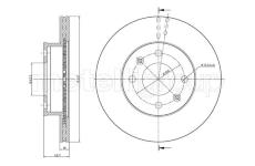 Brzdový kotouč CIFAM 800-926C