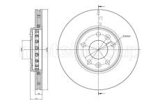 Brzdový kotouč CIFAM 800-942C