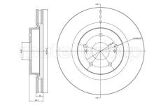 Brzdový kotouč CIFAM 800-966C