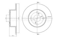 Brzdový kotouč CIFAM 800-967