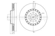 Brzdový kotouč CIFAM 800-974C