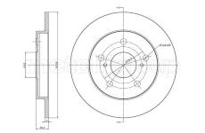 Brzdový kotouč CIFAM 800-977C
