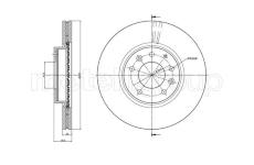 Brzdový kotouč CIFAM 800-984C