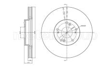 Brzdový kotouč CIFAM 800-997C