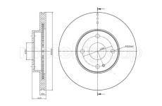 Brzdový kotouč CIFAM 800-999